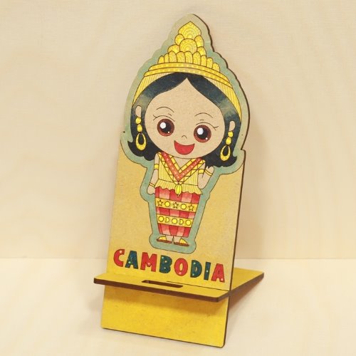 캄보디아 여자 [스마트폰 거치대](휴대폰거치대) 다문화