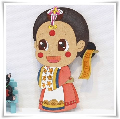 한국전통혼례 여성 [12cm] 신부